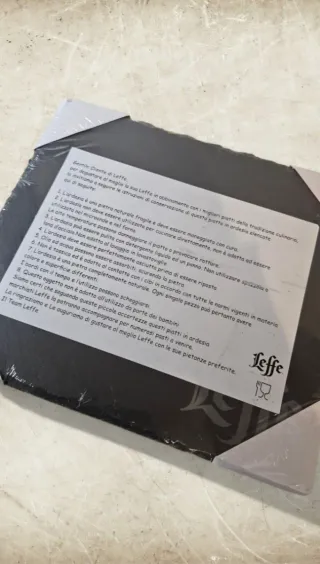 Set 3 Piatti Ardesia Leffe