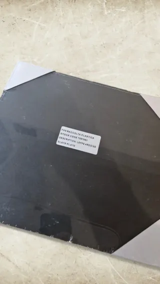 Set 3 Piatti Ardesia Leffe