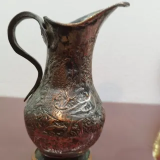 Jarra antigua de cobre S. XIX /S.XX