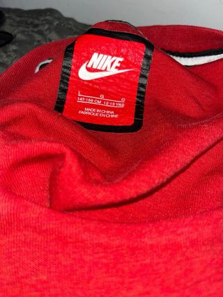 Felpa Nike rossa vintage