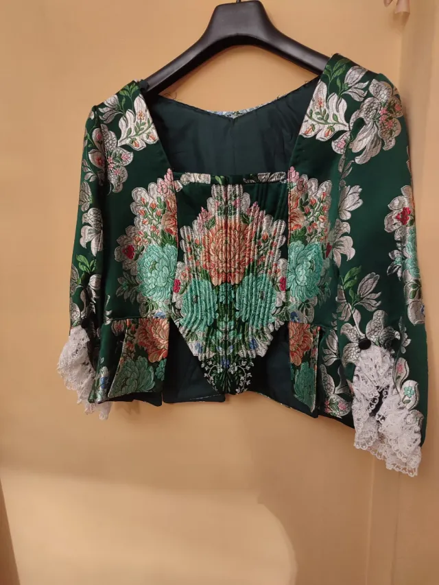 Corpiño Verde Siglo XIX