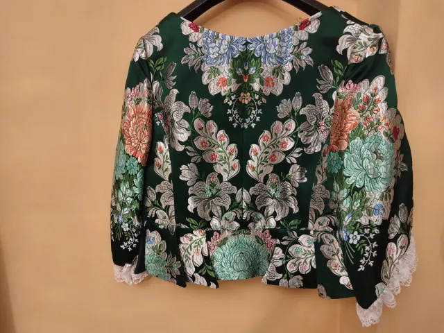 Corpiño Verde Siglo XIX