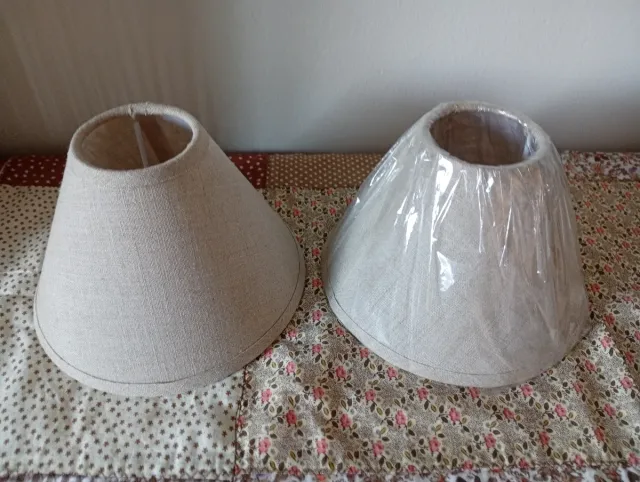 Panoramas para lâmpadas bege