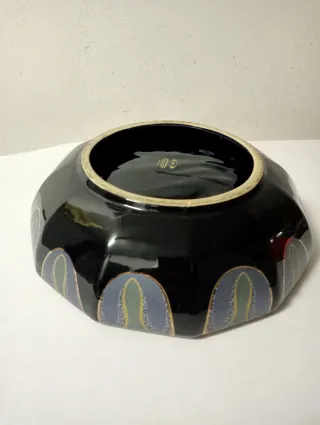 Centro Tavola Vintage Ceramica Floreale