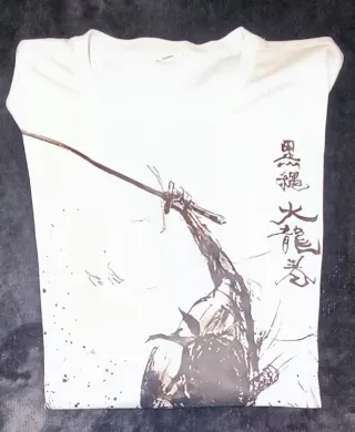 Camiseta Estampada Samurai