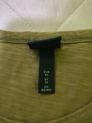 Camiseta verde hombre