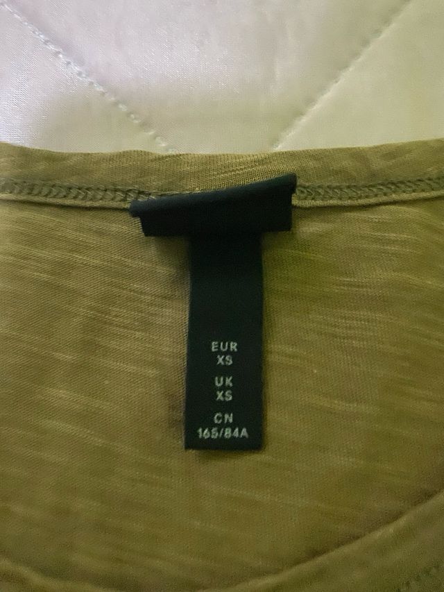 Camiseta verde hombre