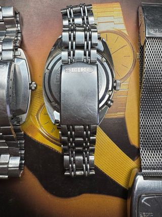 LOTE 3 SEIKO AUTOMÁTICOS VINTAGE