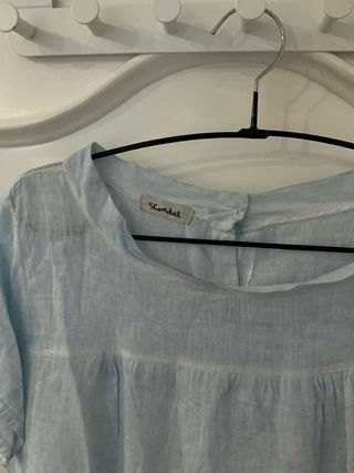Blusa Skandal Azul Cielo