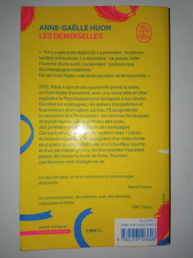 Lote tres novelas en francés