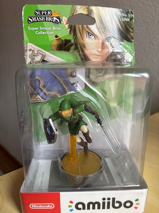 Figura Amiibo Link Super Smash Bros. Nintendo