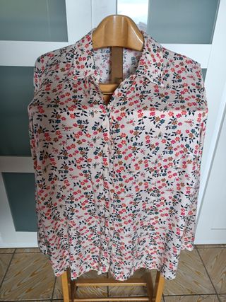 Camisa floral mujer