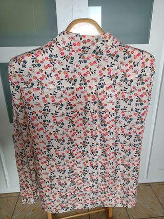 Camisa floral mujer
