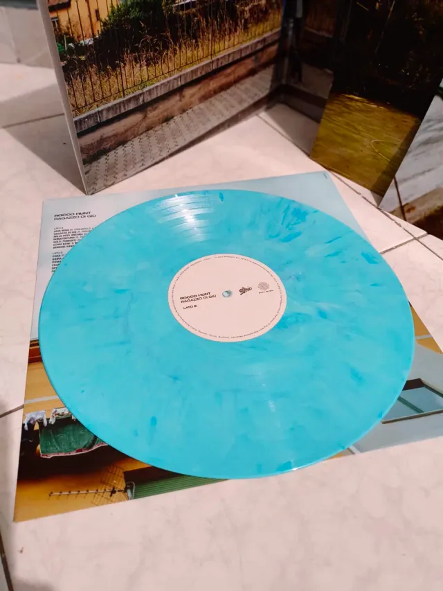 Vinile marmorizzato Rocco Hunt Ragazzo di Giù