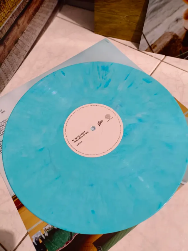 Vinile marmorizzato Rocco Hunt Ragazzo di Giù