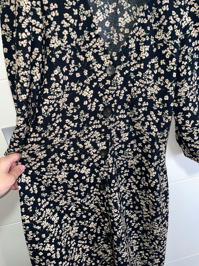 Vestido floral Lefties Talla M