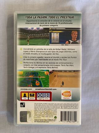 Juego PSP Smash Court Tennis 3