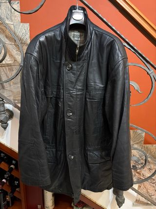 Giacca uomo vera pelle vintage