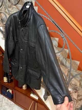 Giacca uomo vera pelle vintage