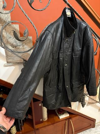 Giacca uomo vera pelle vintage