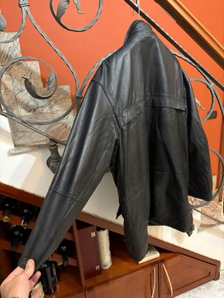 Giacca uomo vera pelle vintage