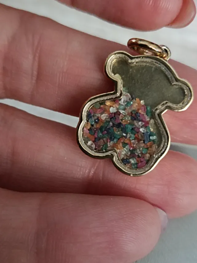 Colgante Tous Oso Vermeil Baño Oro 18kt Plata