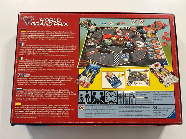 Juego de mesa Disney Pixar Cars 2