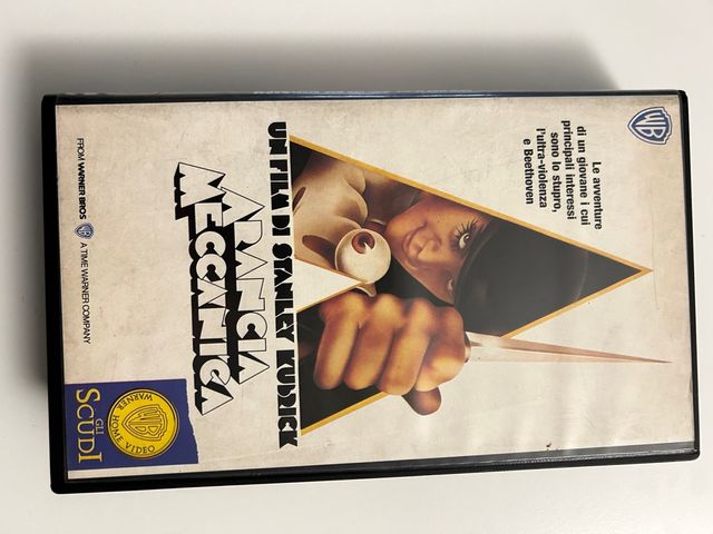 VHS Arancia Meccanica - Film Cult