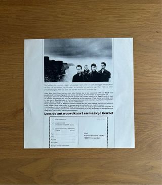 U2 - The Unforgettable Fire Vinilo LP