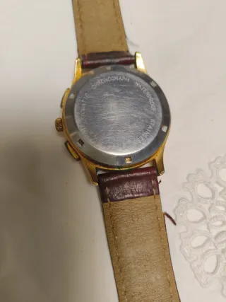 Cronografo Jules Delas Oro Marrone