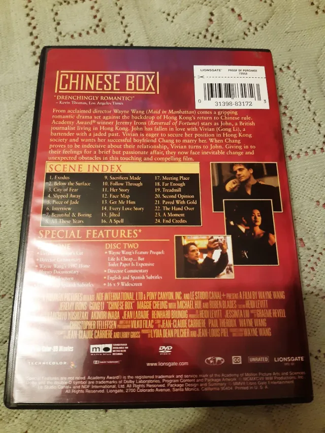 La Caja China - Chinese Box DVD - Edizione speciale 2 DVD