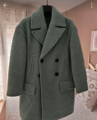 Abrigo Sfera botones oversize M