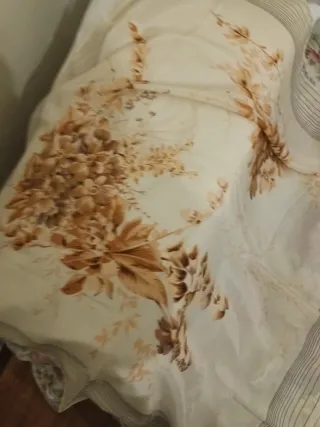 Foulard seta vintage floreale in seta