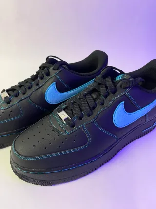 Nike Air Force 1 Low Negro/Tiffany