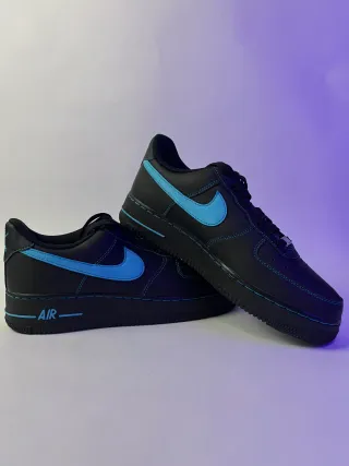 Nike Air Force 1 Low Negro/Tiffany