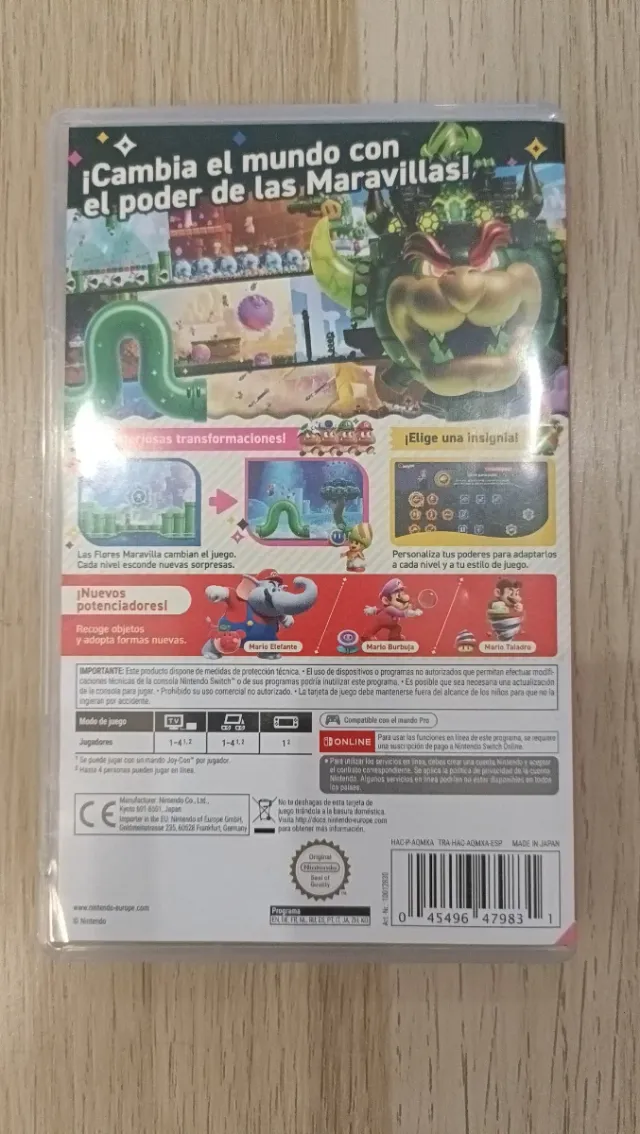 Super Mario Bros. Wonder Nintendo Switch