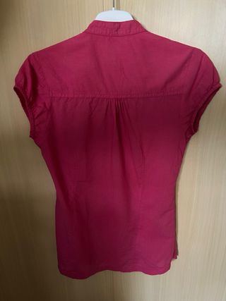 Camisa Fucsia Bershka Nudo
