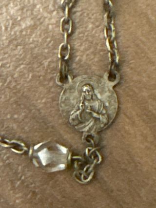 Rosario vintage con crocifisso