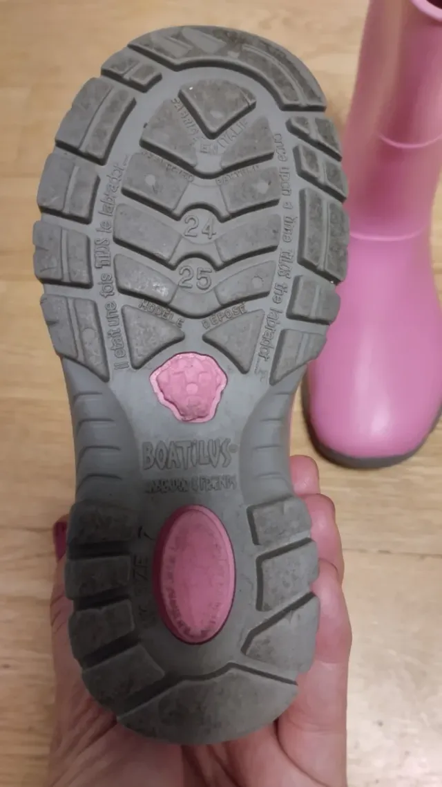 Botas de agua Boatilus talla 24/25