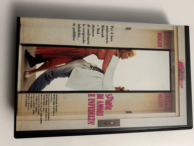 VHS Storie di Amori e Infedeltà Woody Allen Bette