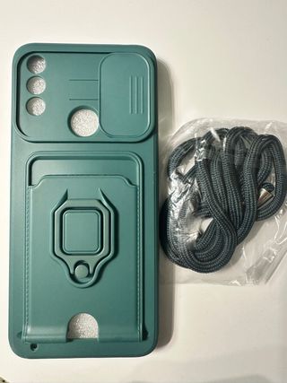 Cover Motorola Moto E7 Power con anello