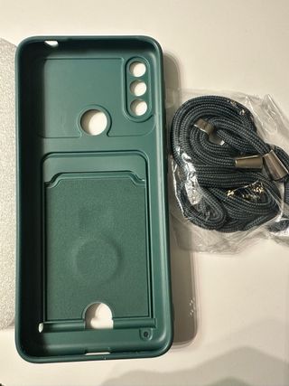 Cover Motorola Moto E7 Power con anello