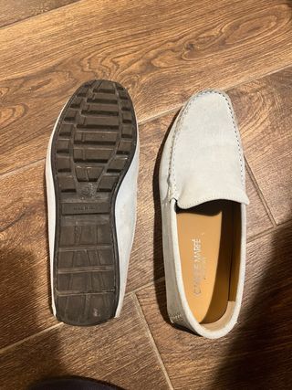 Scarpe CARMEN celesti scamosciate uomo 43