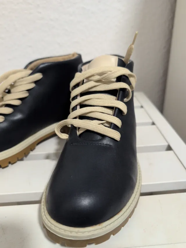 Botas azul oscuro talla 36