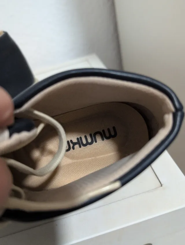 Botas azul oscuro talla 36