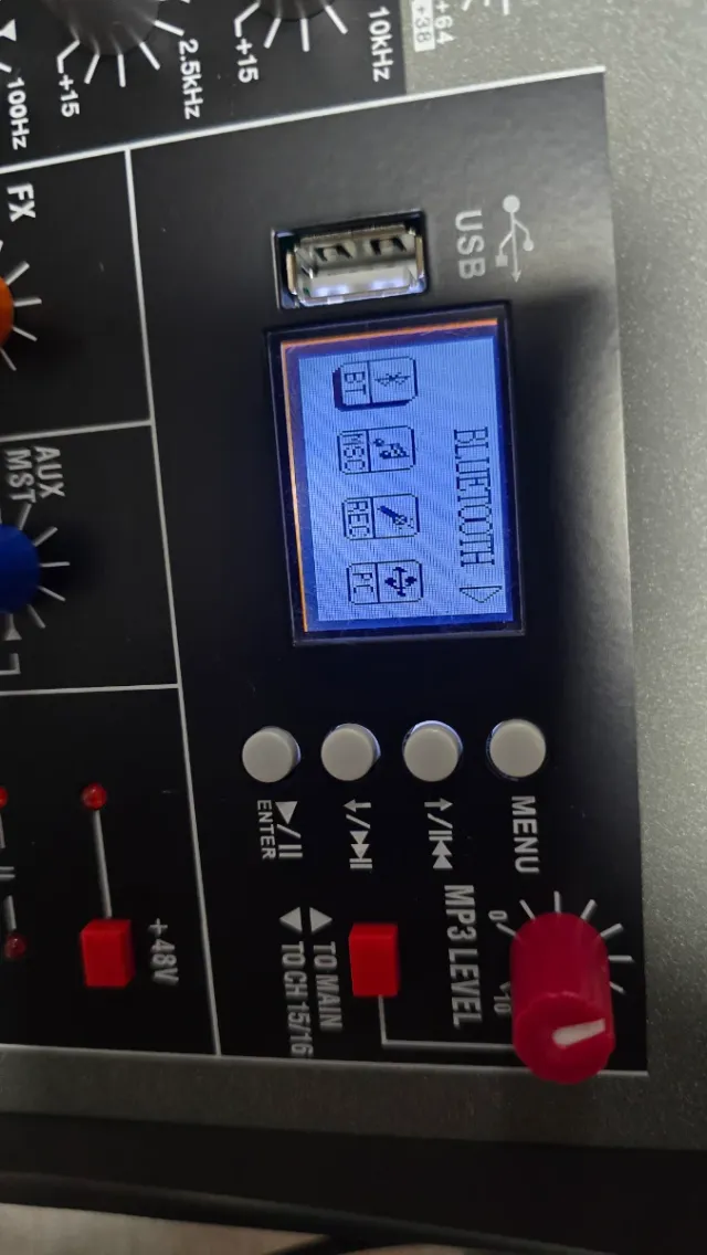 Mesa de Sonido 16 Canales Depusheng DX16