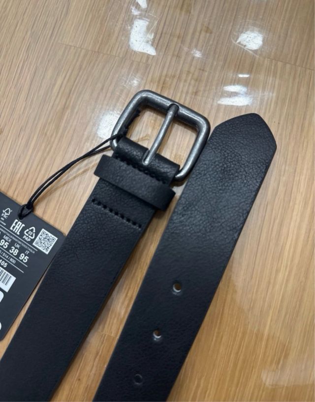 Cinturón Pull&Bear Negro Talla 95