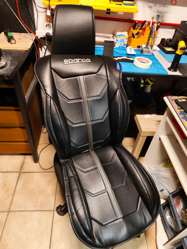 Coprisedile Sparco Nero