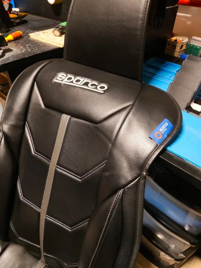 Coprisedile Sparco Nero