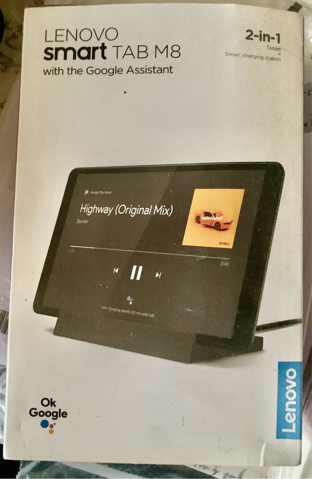 Lenovo Smart Tab M8 con Google Assistant